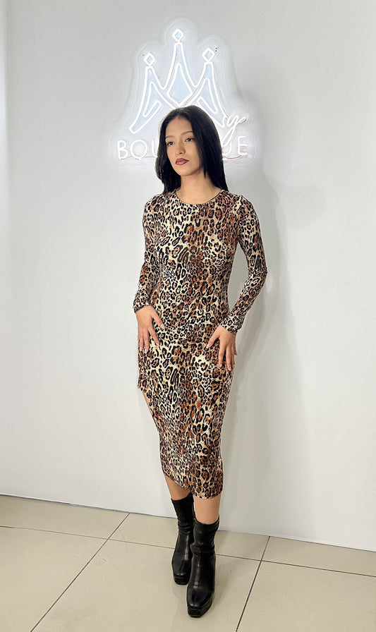 Vestido Animal Print